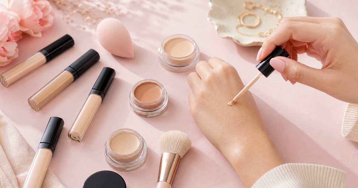 Concealer aanbrengen: waar, wanneer en hoe voorkom je een cakey effect?